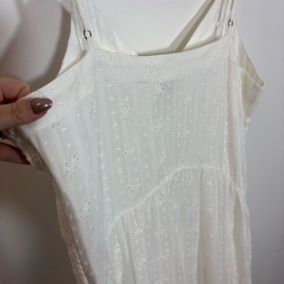 Sundance White Eyelet Arezzo Dress NEW Size Large - Picture 8 of 13